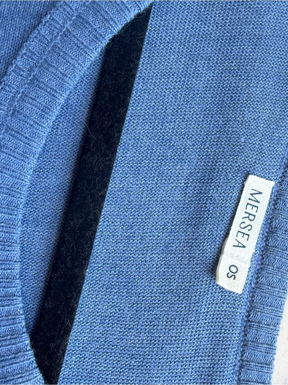 Mersea Women's Sky Blue Knit Top